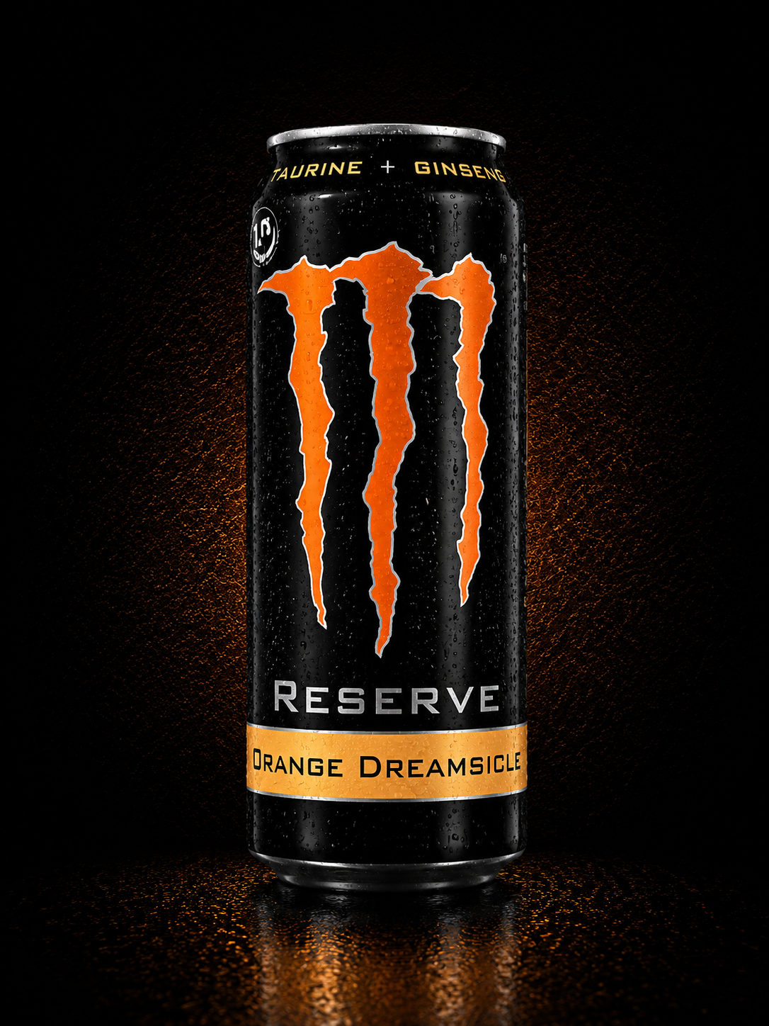 Monster Energy Ultra Orange Dreamsicle Zero Sugar Energy Drink Can