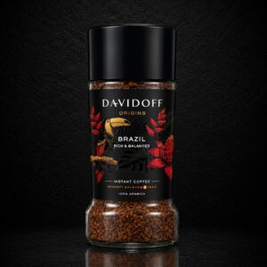 Davidoff Café Brazil Premium Instant Coffee Jar