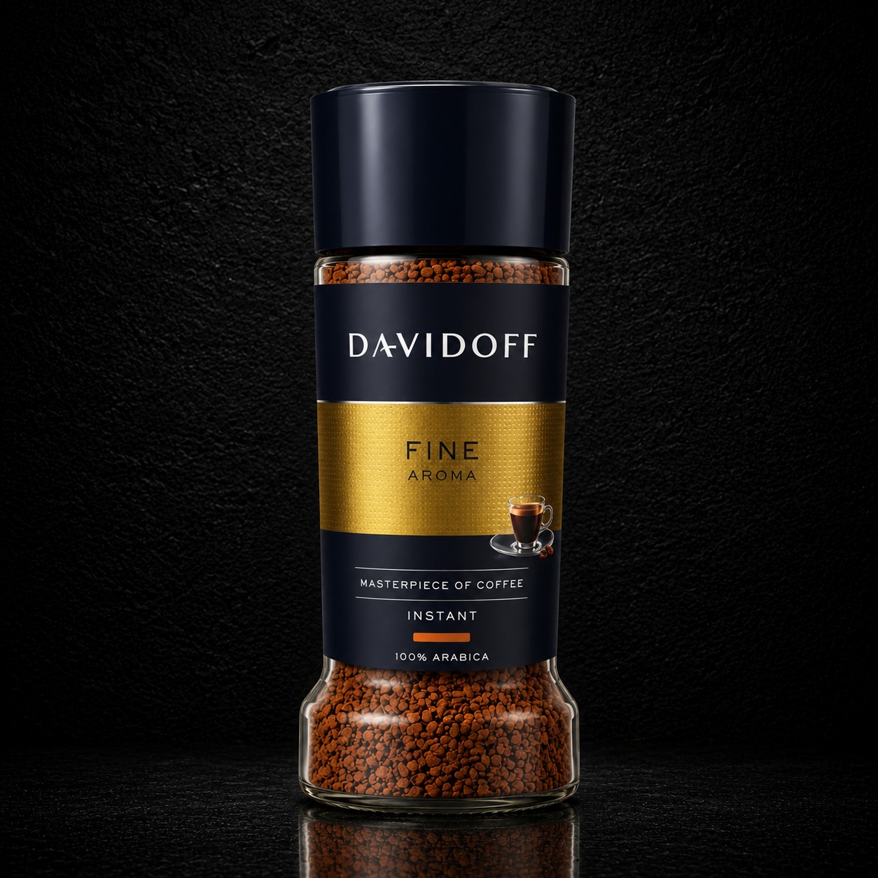 Davidoff Fine Aroma Premium Instant Coffee Jar