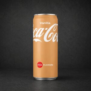 Coca-Cola Vanilla Carbonated Cola Soft Drink Can