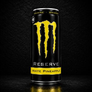 Monster Energy Ultra White Pineapple Zero Sugar Energy Drink Can