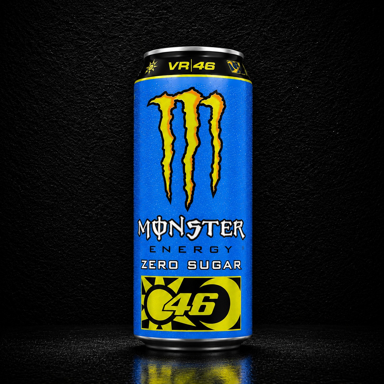 Monster Energy VR46 Rossi Energy Drink Can